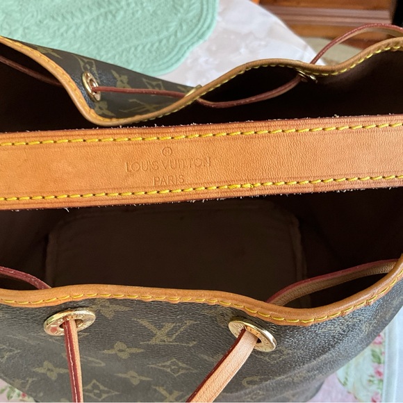 Brown Monogram Drawstring Bag - Picture 5 of 13